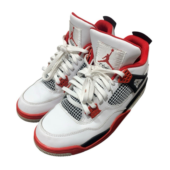 Air Jordan 4 Retro OG 'Fire Red' 2020 Men’s Size 10.5 (DC7770-160) CLEAN - Picture 1 of 9